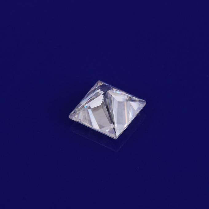 Princess Square Super Brilliant Loose Moissanite Stones 8MM Diamonds Moissanite