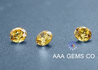 Rynthetic Yellow Moissanite Round , Flower , Star G or H In Color