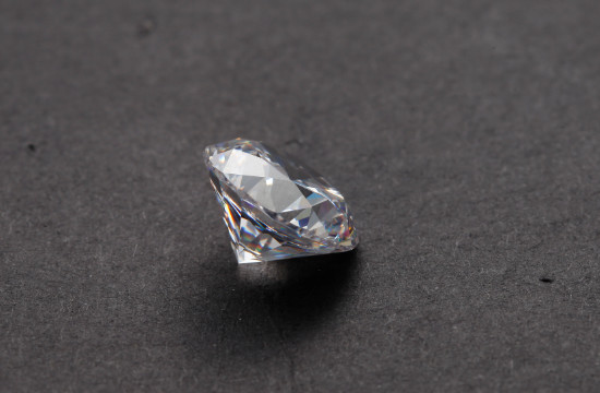 Brilliant Cut VVS Diamond Moissanite Super White 10mm Diamond Eqivalent 4 Carat