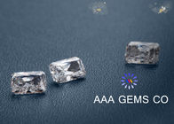 Radiant Cut Colorless Diamond Moissanite For Earrings 9mm x 11mm